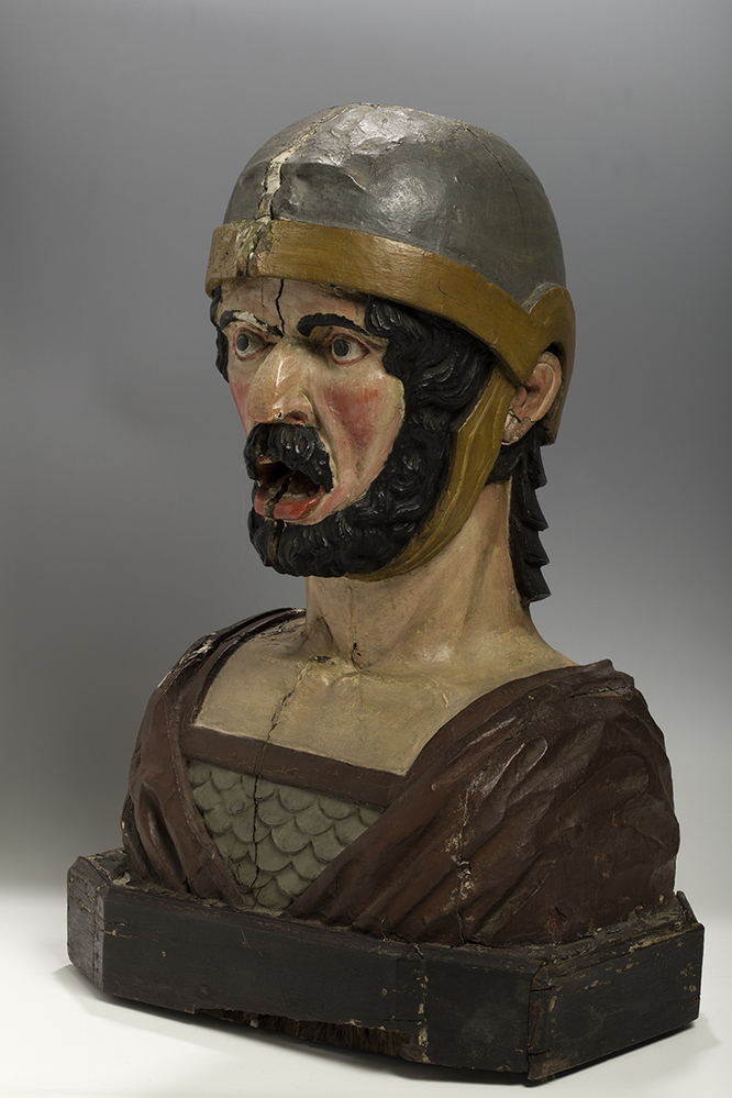 Gaper als Romeinse soldaat